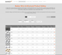 Architectural Product Spec View