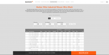 Industrial Woven Products Spec View