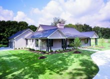 Maxi-Batten roof on residential project